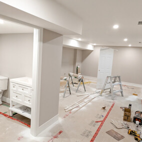 Valley Wide Construction - Basement Project