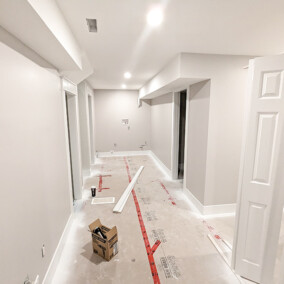 Valley Wide Construction - Basement Project