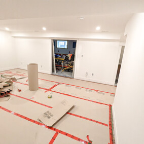 Valley Wide Construction - Basement Project