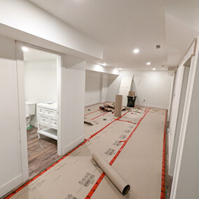 Valley Wide Construction - Basement Project
