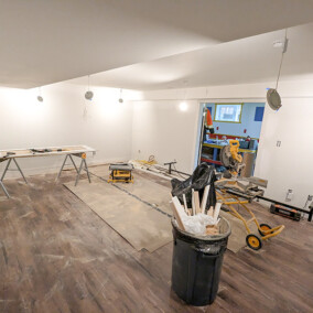 Valley Wide Construction - Basement Project