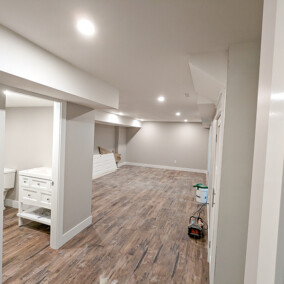 Valley Wide Construction - Basement Project