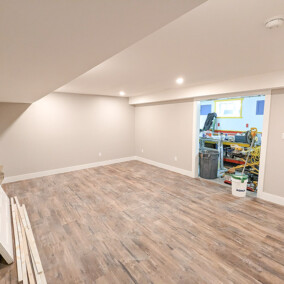 Valley Wide Construction - Basement Project
