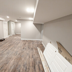 Valley Wide Construction - Basement Project