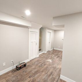 Valley Wide Construction - Basement Project